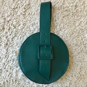 Small emerald round purse